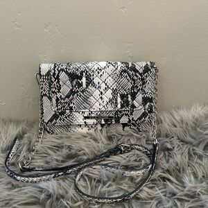 Steve Madden snakeskin inspired Purse